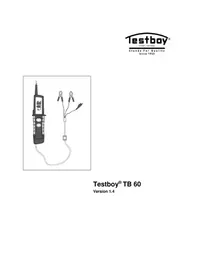 Notice Testboy TB 60 Measuring equipment