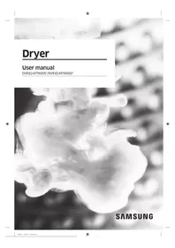 Notice SAMSUNG DVG45T6000P Sèche-linge