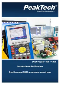Notice PeakTech 1195 Multimètre