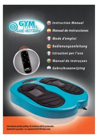 Notice Gymform LEG ACTION Équipement de fitness