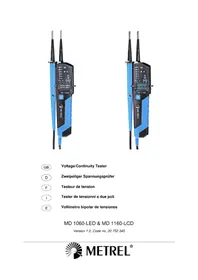 Notice Metrel MD 1060 équipements de mesure