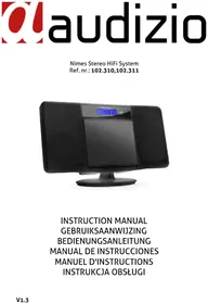 Notice Audizio NIMES Système hifi