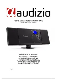 Notice Audizio REIMS Système hifi