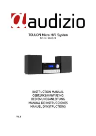 Notice Audizio TOULON Système hifi