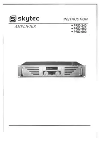 Notice Skytec PRO240 Recepteur