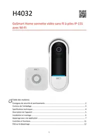 Notice Emos H4032 Interphone