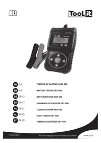 Notice GYS TOOL IT DBT 400 тестер аккумуляторов