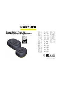 Notice Kärcher FC 24 BATTERY SET Шаңсорғыш