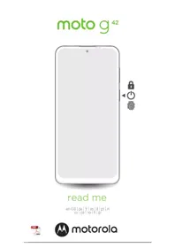 Notice MOTOROLA MOTO G42 Smartphone