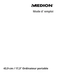 Notice MEDION ERAZER X7859 (MD 61371) Netbook