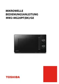 Notice TOSHIBA MWMG20P(BK) Mikrowelle