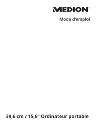 Notice MEDION ERAZER P15601 (MD 61588) Netbook