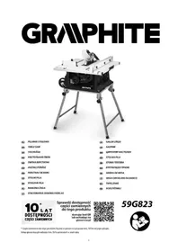 Notice Graphite 59G823 Zaag