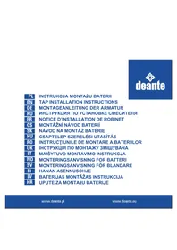 Notice Deante BEG W630 Robinet