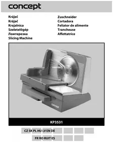 Notice Concept KP3531 Trancheuse