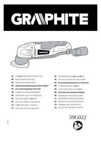 Notice Graphite 59G022 Daudzfunkcionālie rīki