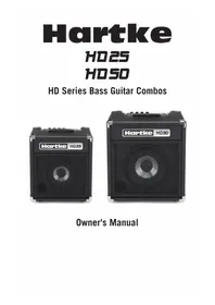 Notice Hartke HD25 Amplificatore per chitarra