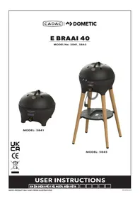 Notice CADAC EBRAAI 40 Grill