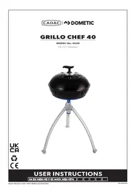 Notice CADAC GRILLO CHEF 40 Grill