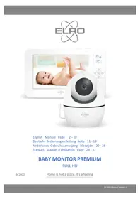 Notice ELRO BC2000 Moniteurs pour bébé