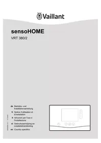 VAILLANT sensoHOME VRT 380 - Termostato