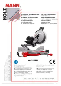 Notice Holzmann KAP 305JL Scie