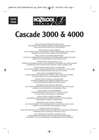 Notice HOZELOCK CASCADE 3000 Pomp