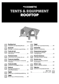 Notice DOMETIC TRT120E OCEAN Tenda
