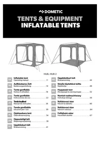 Notice DOMETIC HUB 2 Tente