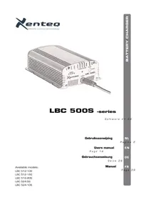 Notice Xenteq LBC 500S Batterijlader