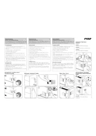 Notice Reer 7307 Sécurité enfant pour meubles et tiroirs