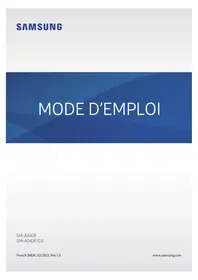 Notice SAMSUNG GALAXY A04E Téléphone portable