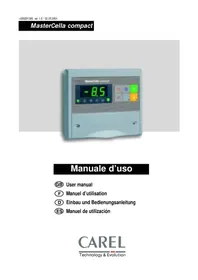 Notice Carel MASTERCELLA COMPACT Régulateur de température