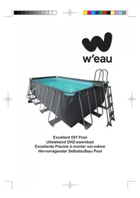 Notice W'eau STEEL FRAME Piscine