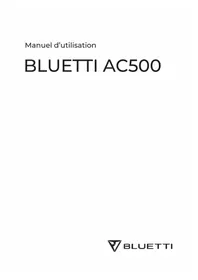 Notice BLUETTI AC500 Générateur