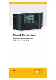 Notice STECA PR 3030 Contrôleur