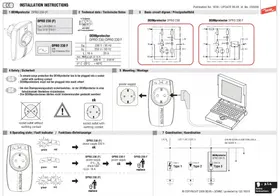 Notice DEHN DPRO 230 F Prise murale