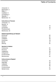 Notice Aim TTi IPROBER 520 équipements de mesure