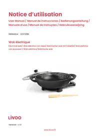 Notice LIVOO DOC128A Casserole