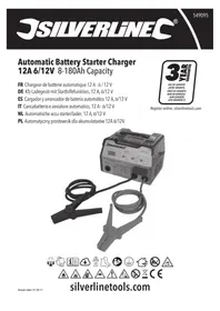 Notice SILVERLINE 549095 Ładowarka do baterii