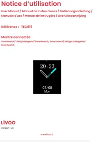 Notice LIVOO TEC619 Smartwatch