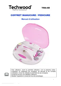 Notice TECHWOOD TMA54 Set manicure et pedicure