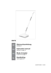 Notice Cleanmaxx 00476 Steam mop