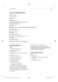 Notice VitalMaxx 05032 Équipement de fitness