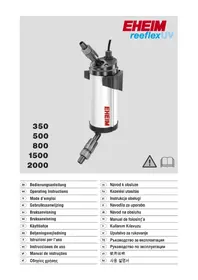 Notice EHEIM REEFLEX UV 800 Filtre à eau