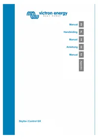Notice VICTRON ENERGY SKYLLAI CONTROL GX Régulateur d'énergie