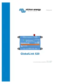 Notice VICTRON ENERGY GLOBALLINK 520 Régulateur d'énergie