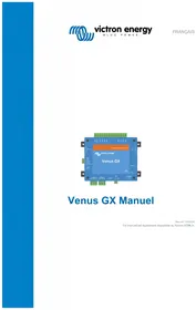 Notice VICTRON ENERGY VENUS GX Régulateur d'énergie