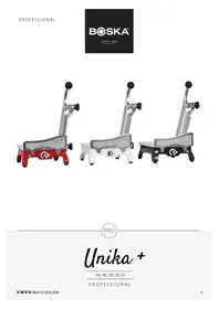 Notice Boska UNIKA+ Trancheuse