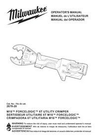 Notice MILWAUKEE M18 FORCE LOGIC 267822BG Outil électrique